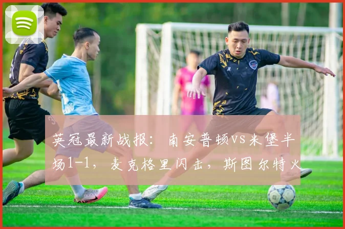 英冠最新战报：南安普顿vs米堡半场1-1，麦克格里闪击，斯图尔特火速扳平